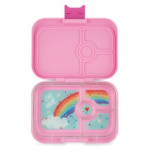 Yumbox - Madkasse Panino (4 Rum), Power Pink / Rainbow